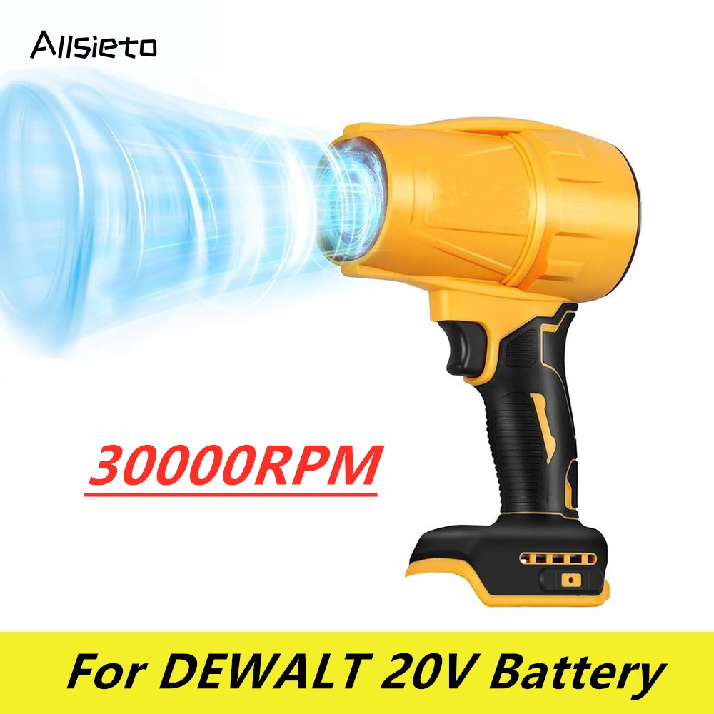 Leaf Blower Cordless - Handheld Electric Jet Fan Air Blower