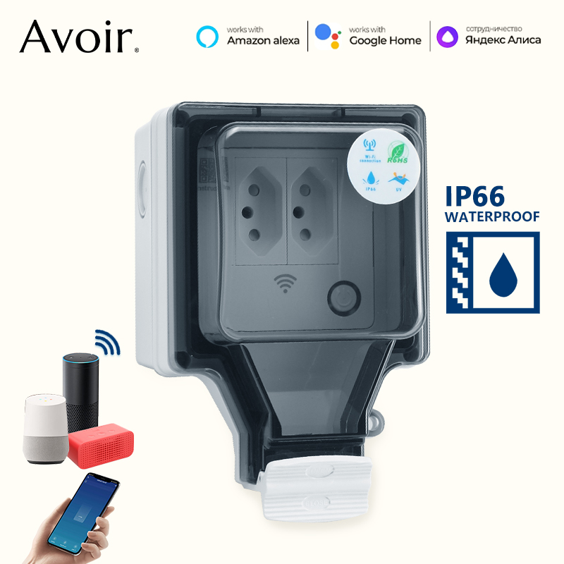 Outdoor Power Not Working - Avoir Tuya Wifi Smart Socket IP66