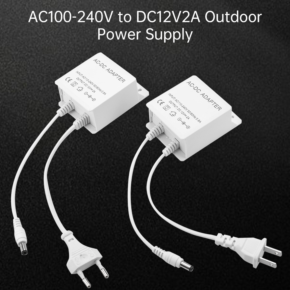 DC12V 2A EU Plug Adapter Secur - огляд і ціна Outdoor Power Port
