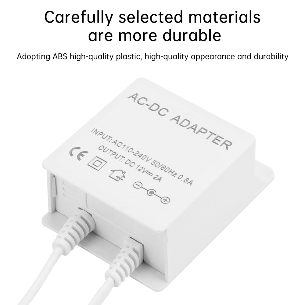 DC12V 2A EU Plug Adapter Secur - огляд і ціна Outdoor Power Port
