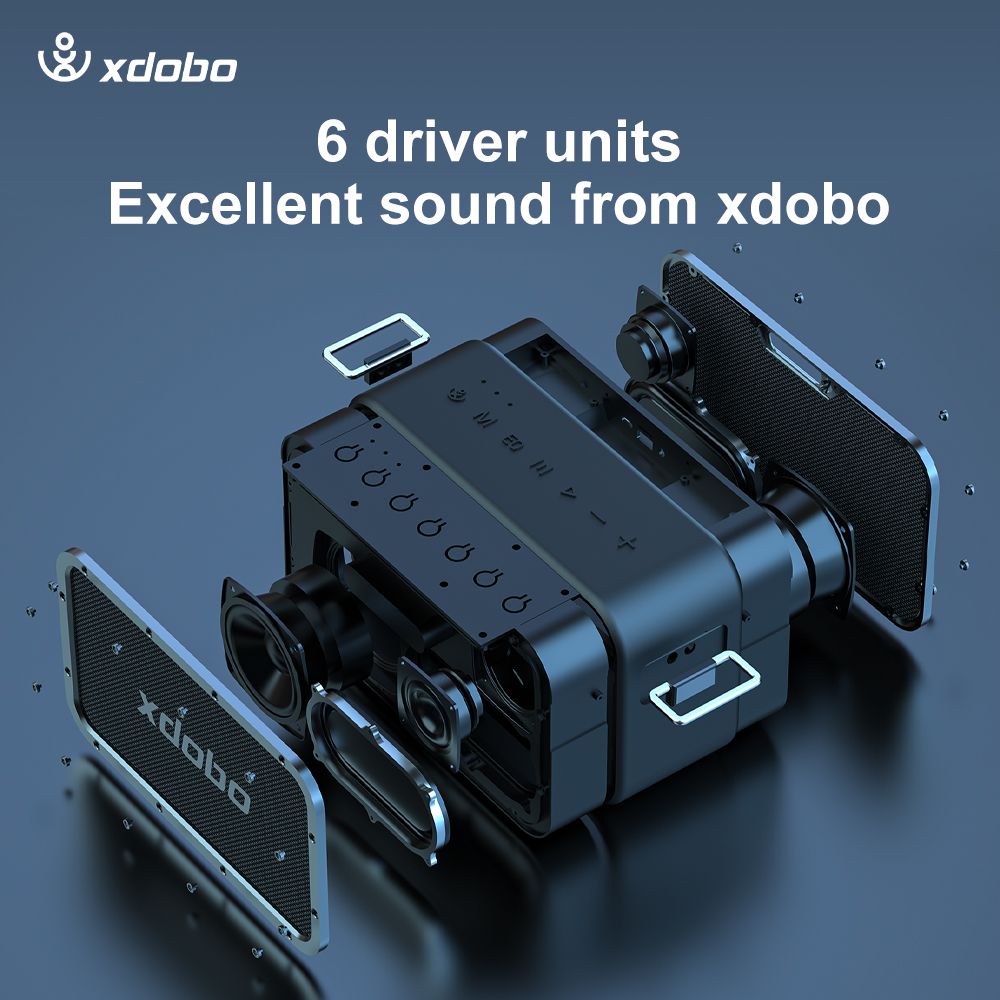 XDOBO 1983 Max 120W Bluetooth  - огляд і ціна Outdoor Power Board Box