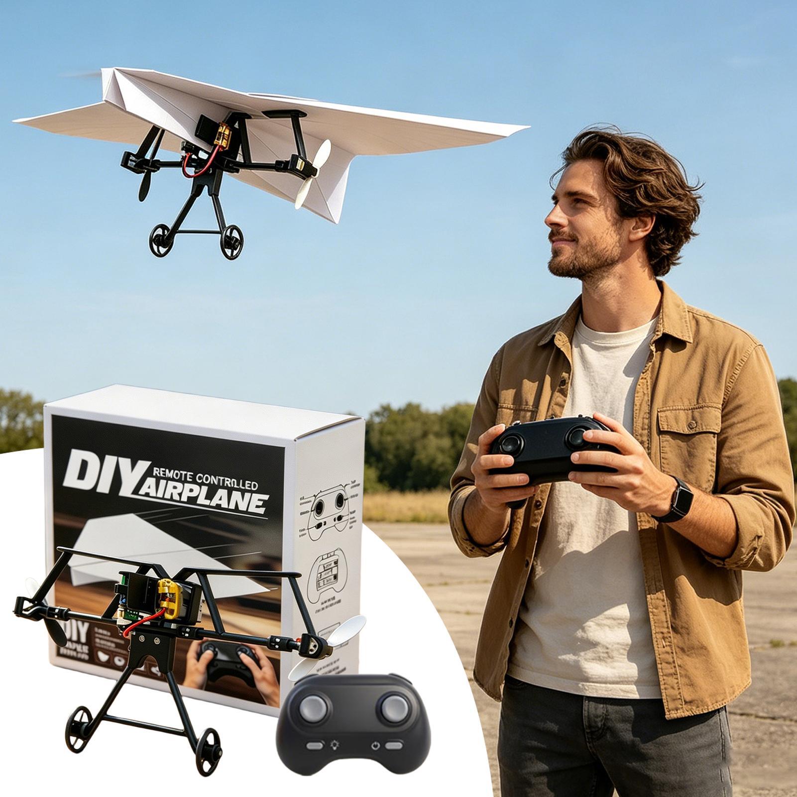 RC Paper Airplane Kit Remote C - огляд і ціна Outdoor Power Usa