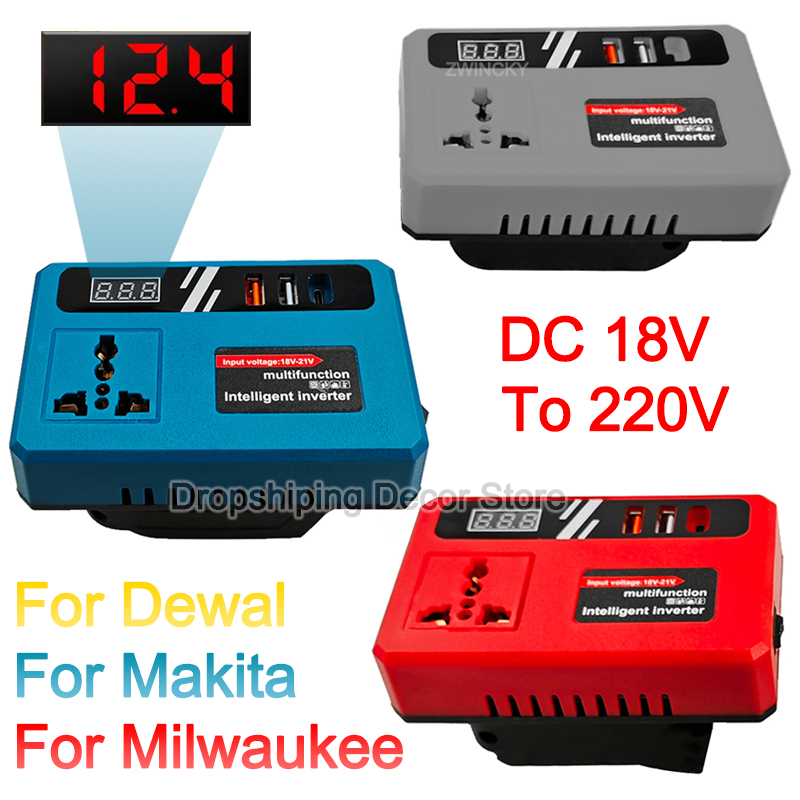 Power Inverter DC 18V To 220V  - огляд і ціна Outdoor Power Usa