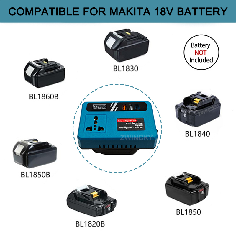 Power Inverter DC 18V To 220V  - огляд і ціна Outdoor Power Usa