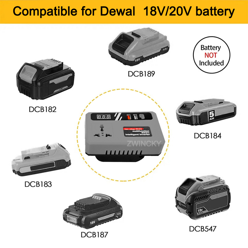 Power Inverter DC 18V To 220V  - огляд і ціна Outdoor Power Usa
