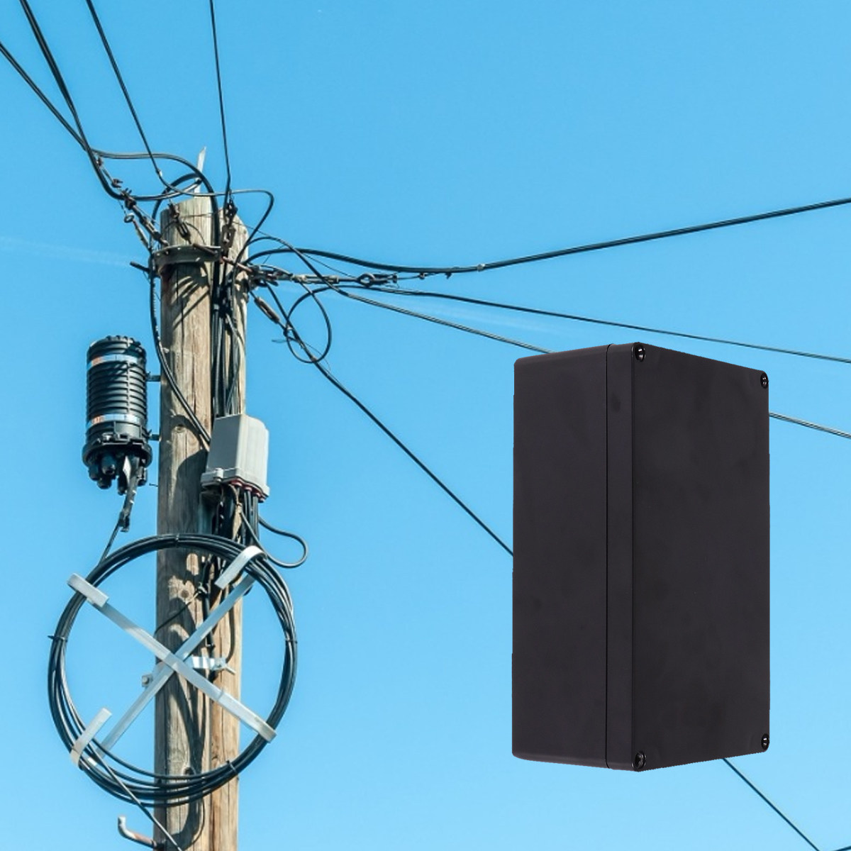 2Pcs Waterproof Junction Box P - огляд і ціна Outdoor Power Board Box