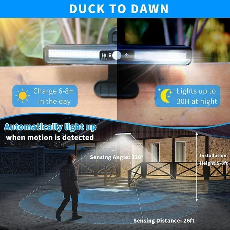 Clip On Solar Motion Lights Ou - огляд і ціна Power Outdoor