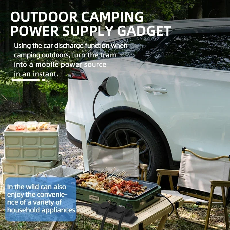 Portable 16A 4KW Electric Car  - огляд і ціна Outdoor Power Usa