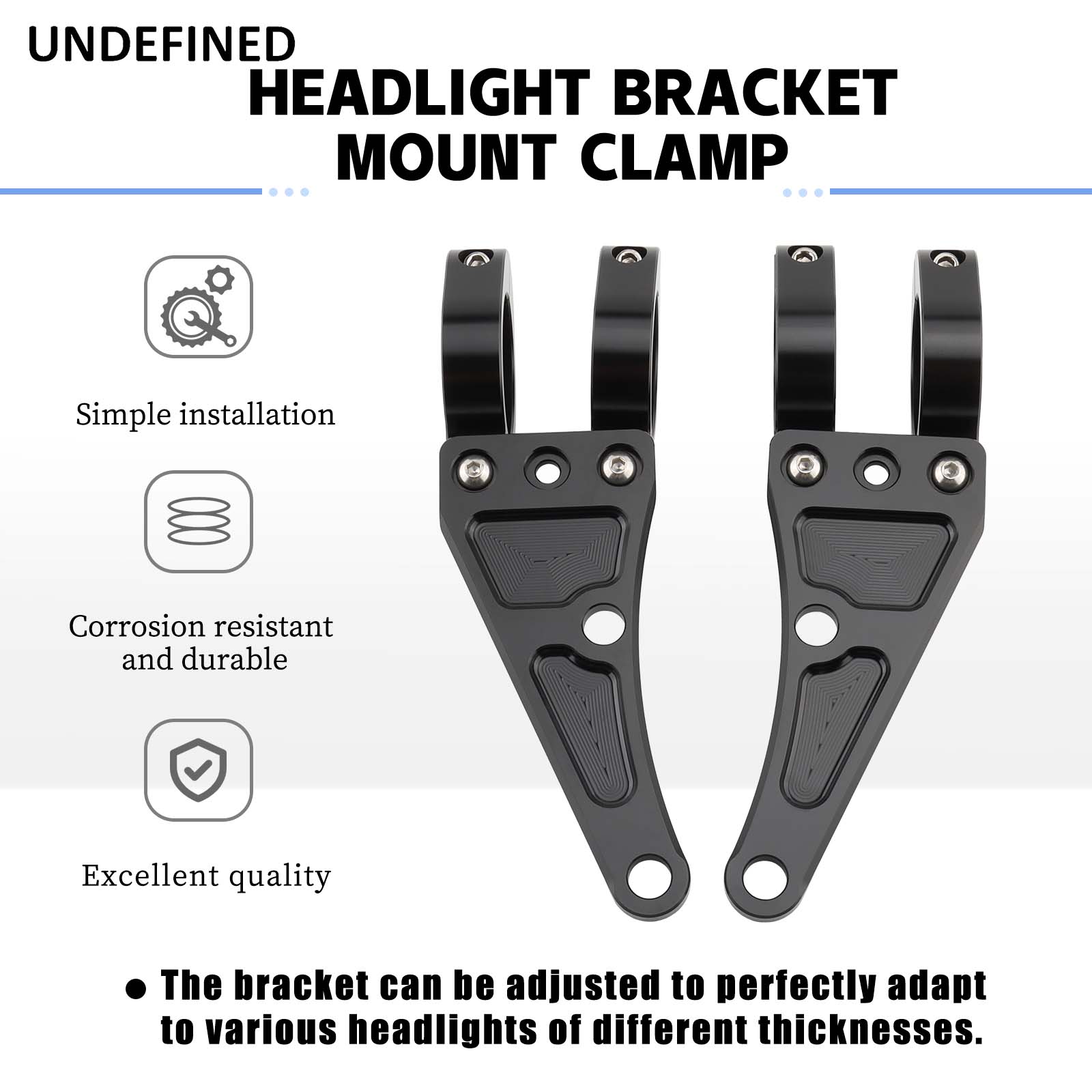 33mm-58mm Headlight Bracket Mo - огляд і ціна Outdoor Power Usa