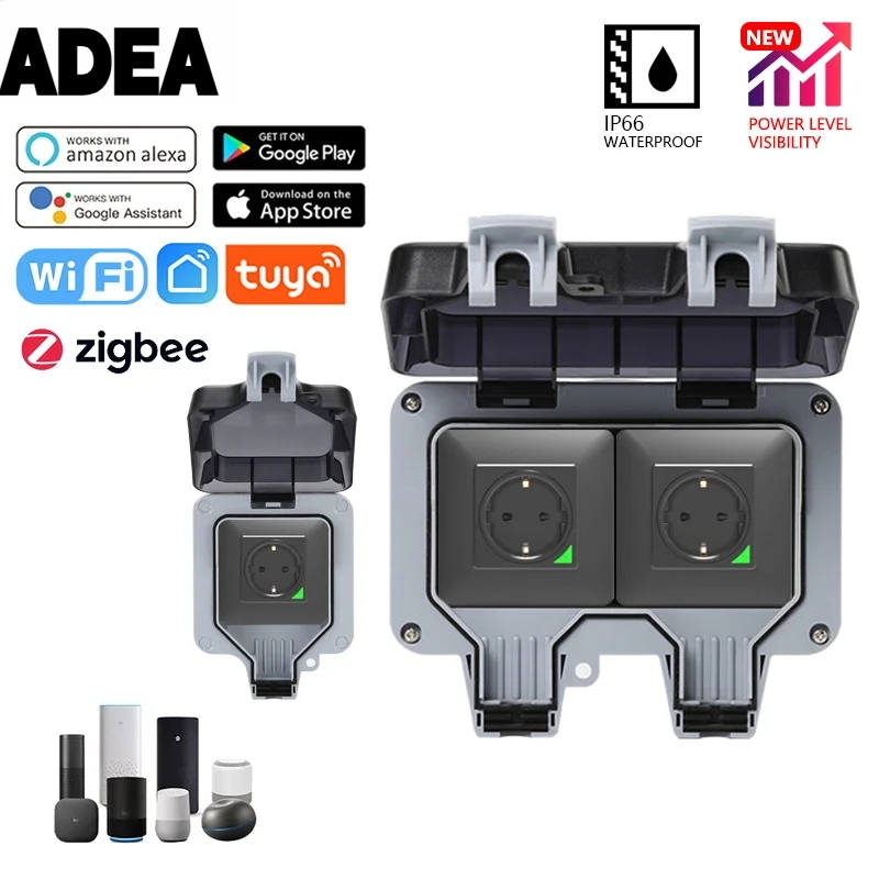 AdeaTuya Zigbee Electrical Out - огляд і ціна Outdoor Power Outlet Not Working