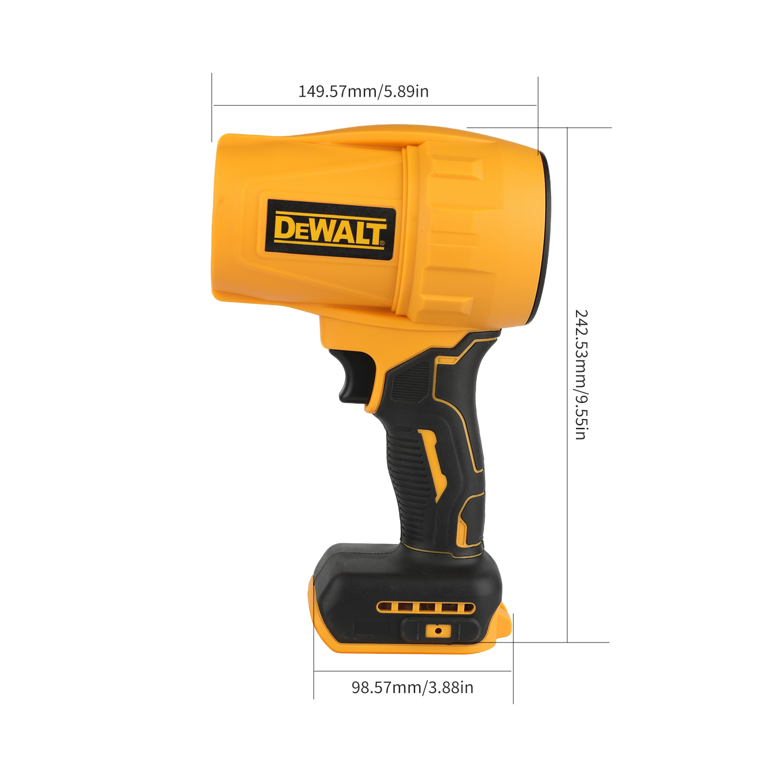 DEWALT D317 20V Cordless Leaf  - огляд і ціна Leaf Blower Cordless