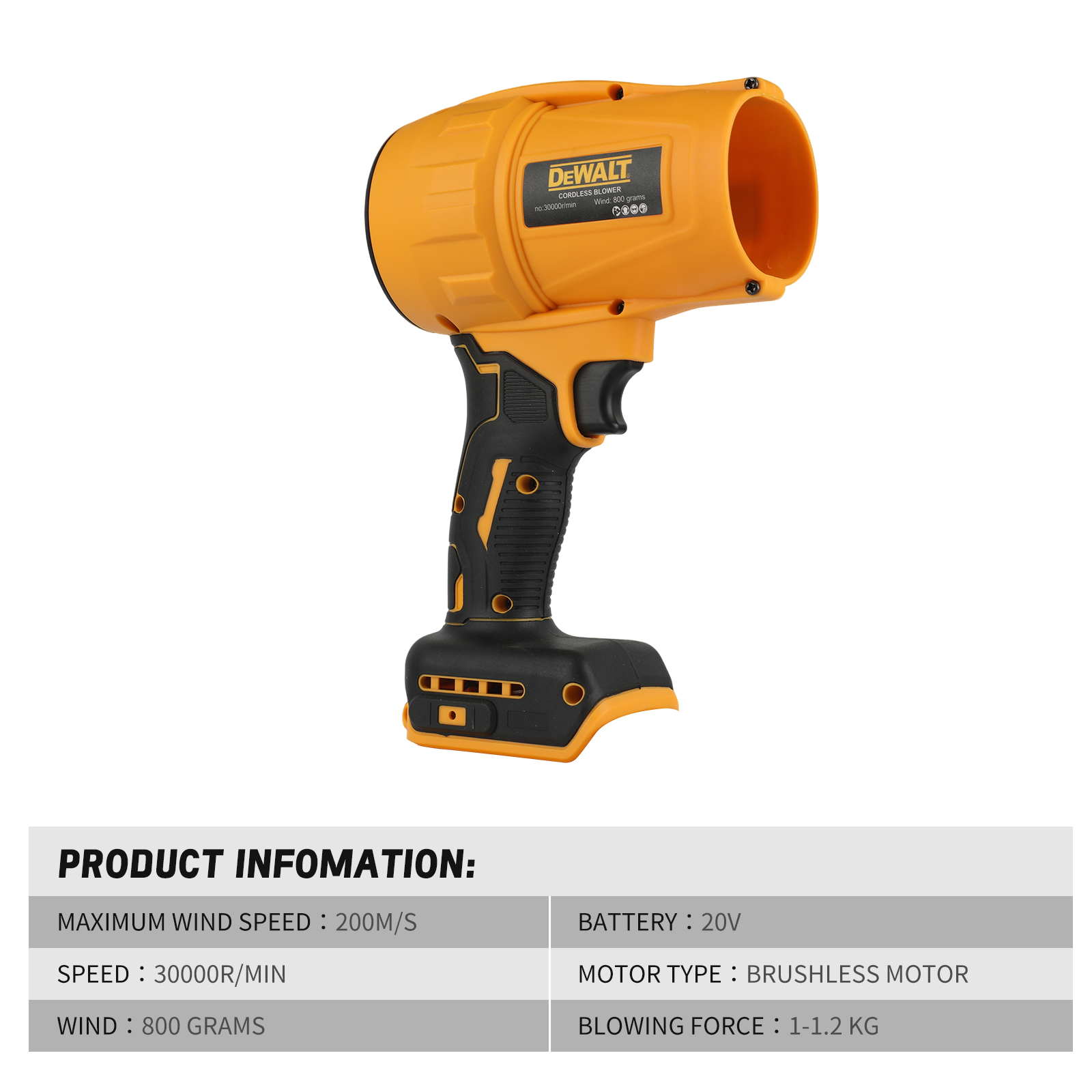 DEWALT D317 20V Cordless Leaf  - огляд і ціна Leaf Blower Cordless