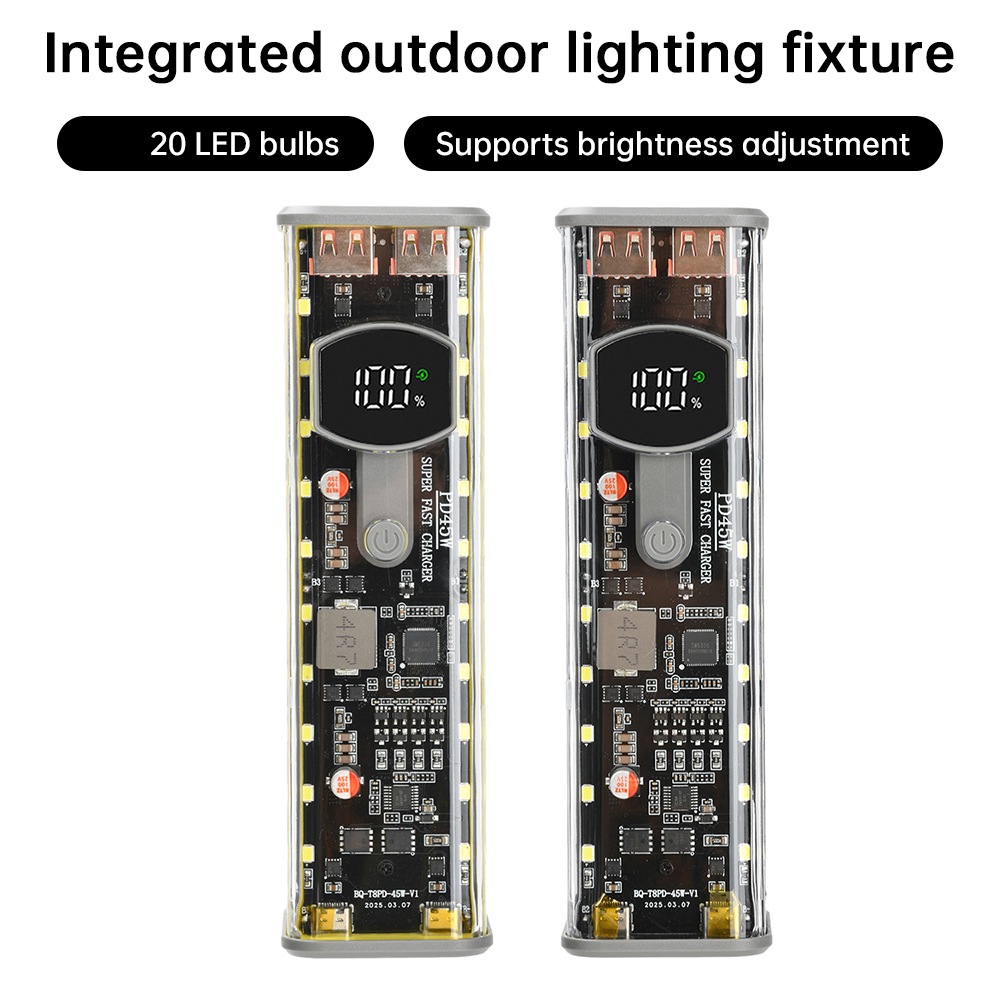 8×18650 Battery Case, PD 22.5W - огляд і ціна Outdoor Power Board Box