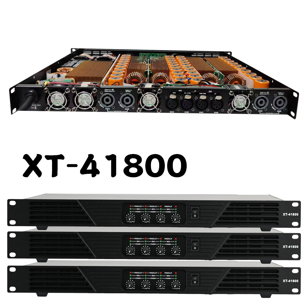 Paulkitson XT41800 4X1800W 8OH - огляд і ціна Outdoor Power Amplifier