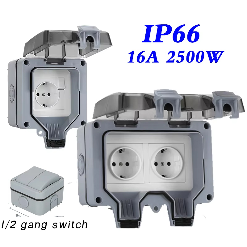 EU KR Outdoor Wall Waterproof  - огляд і ціна Outdoor Power Usa