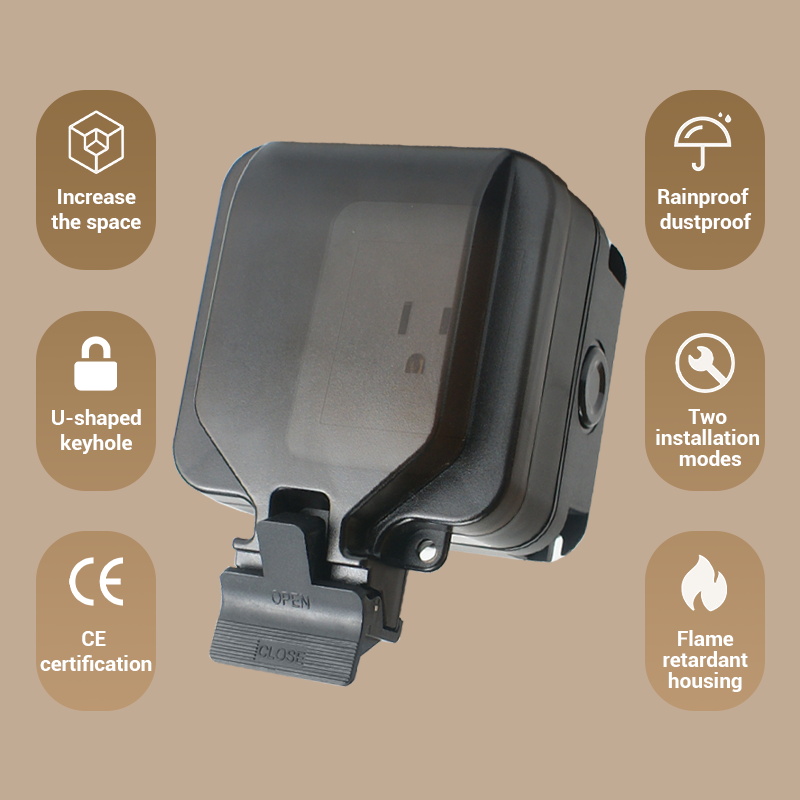 Avoir IP66 Wall Waterproof Soc - огляд і ціна Outdoor Power Usa