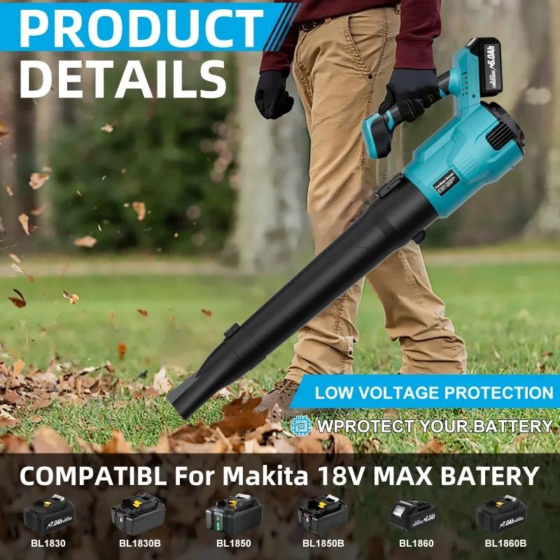 Makita Cordless Electric Air B - огляд і ціна Leaf Blower Cordless