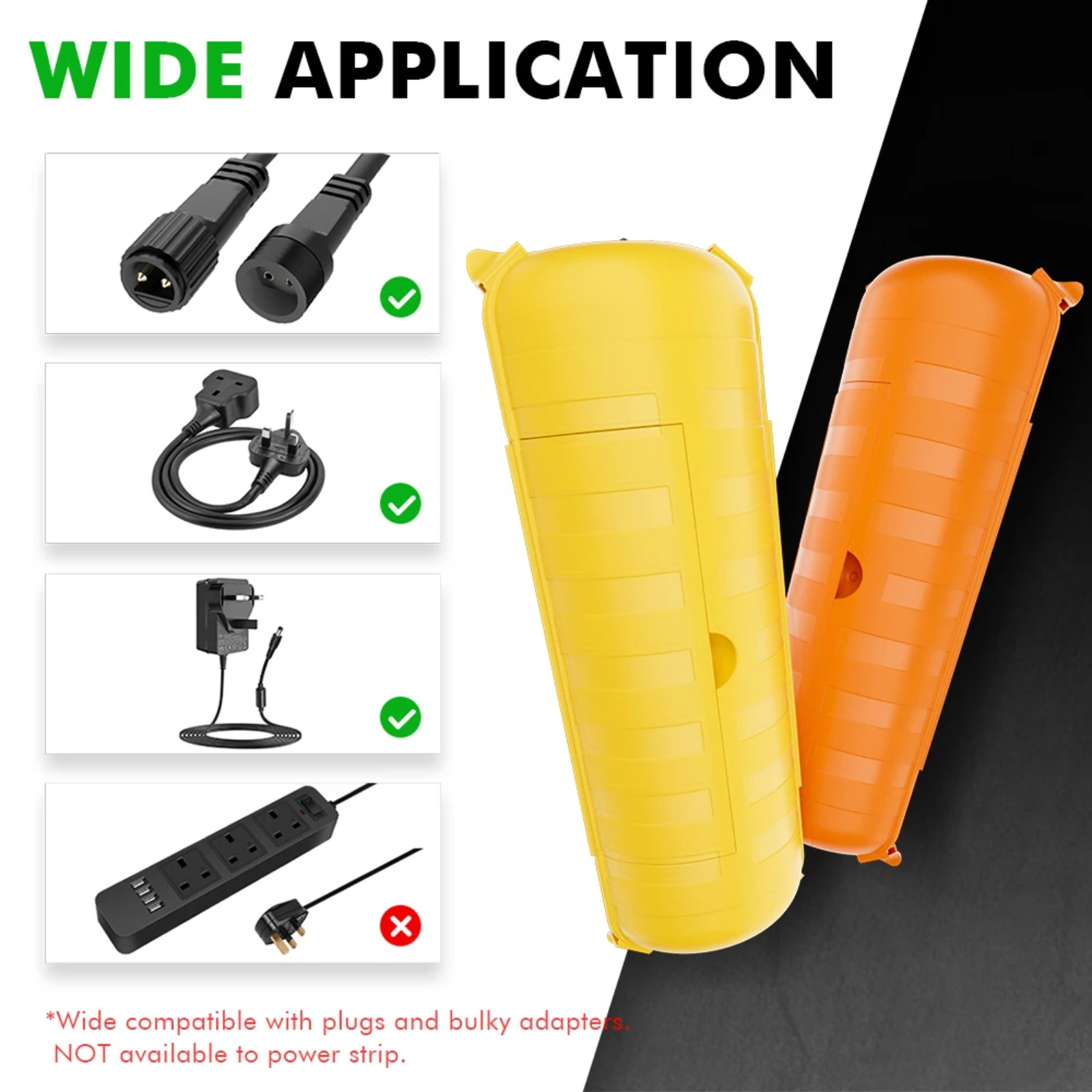 IP44 Outdoor Extension Cord Co - огляд і ціна Outdoor Power Strip