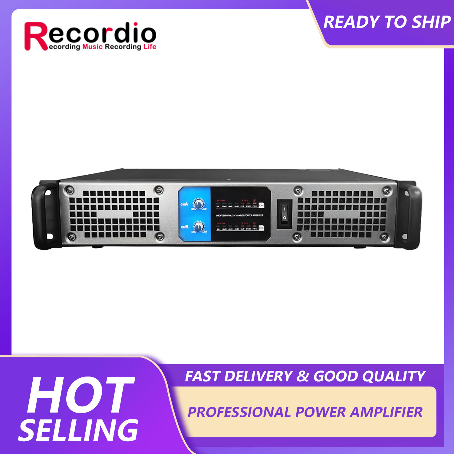 GAP-602 Professional 2 Channel - огляд і ціна Outdoor Power Amplifier