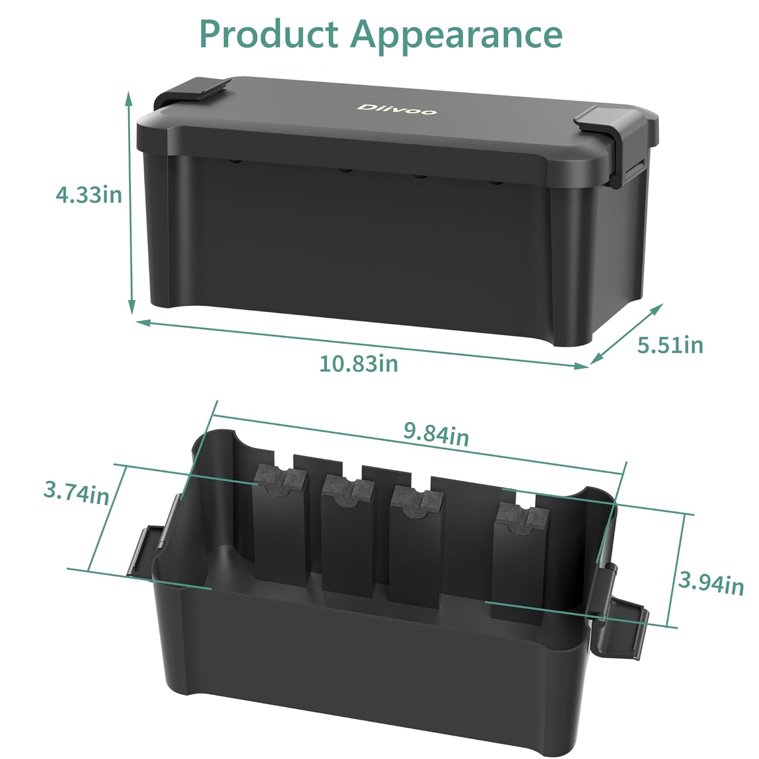 Diivoo Outdoor Waterproof Elec - огляд і ціна Outdoor Power Port