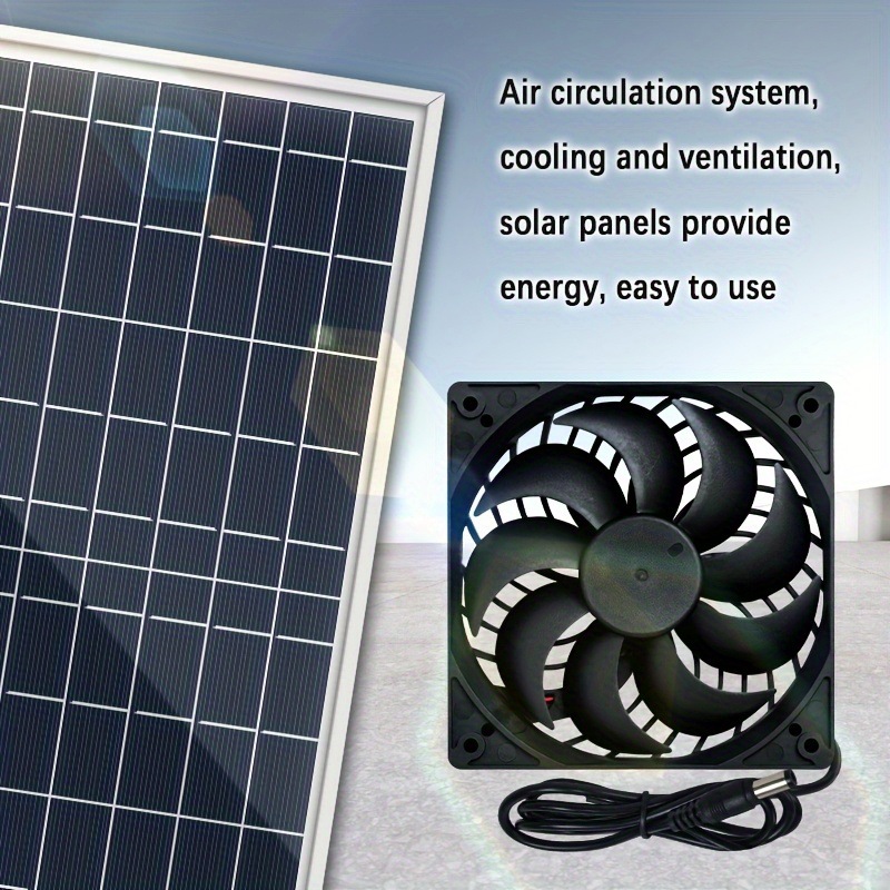 15W Solar Powered Dual Cooling - огляд і ціна Outdoor Power Kit