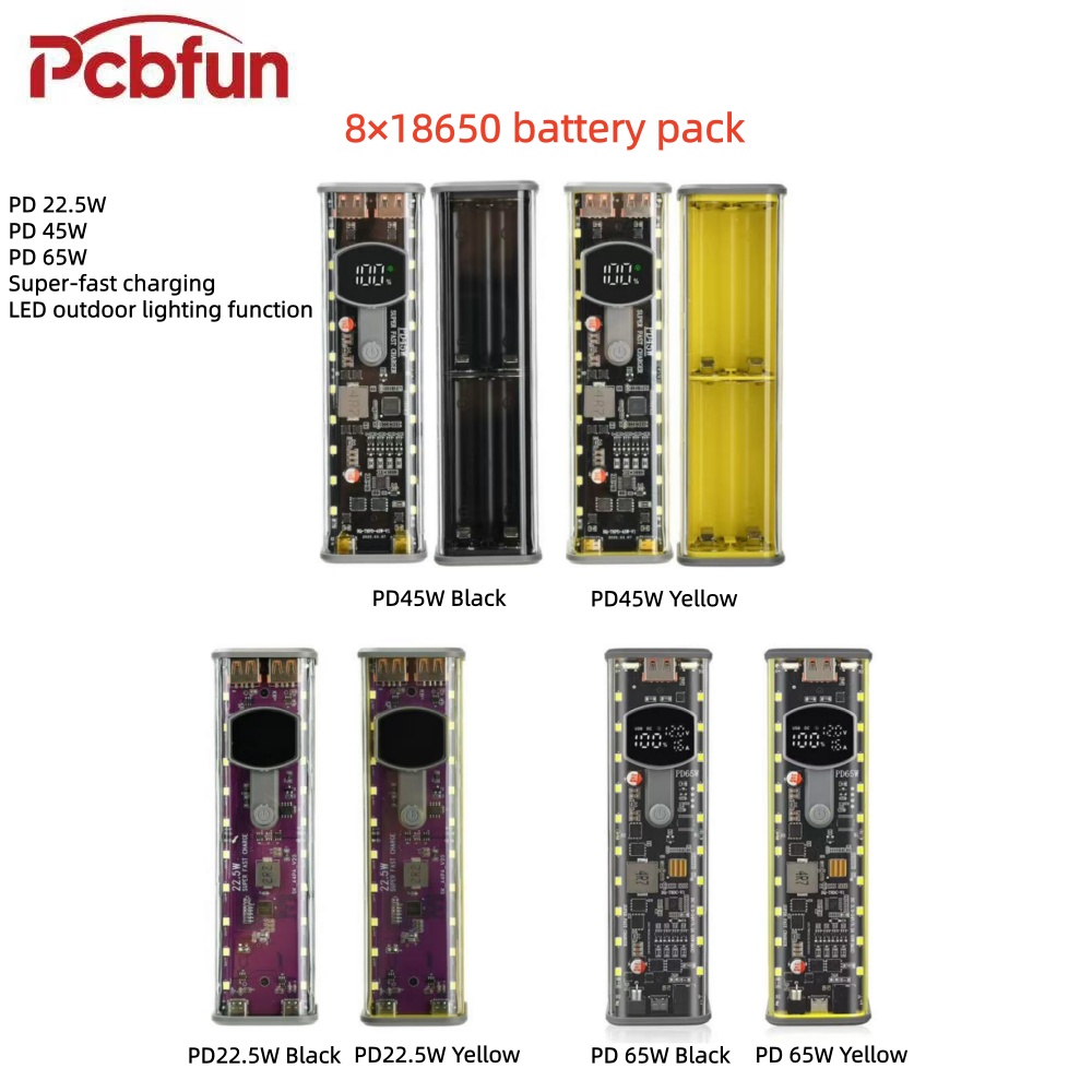 8×18650 Solder-Free Battery Ca - огляд і ціна Outdoor Power Board Box