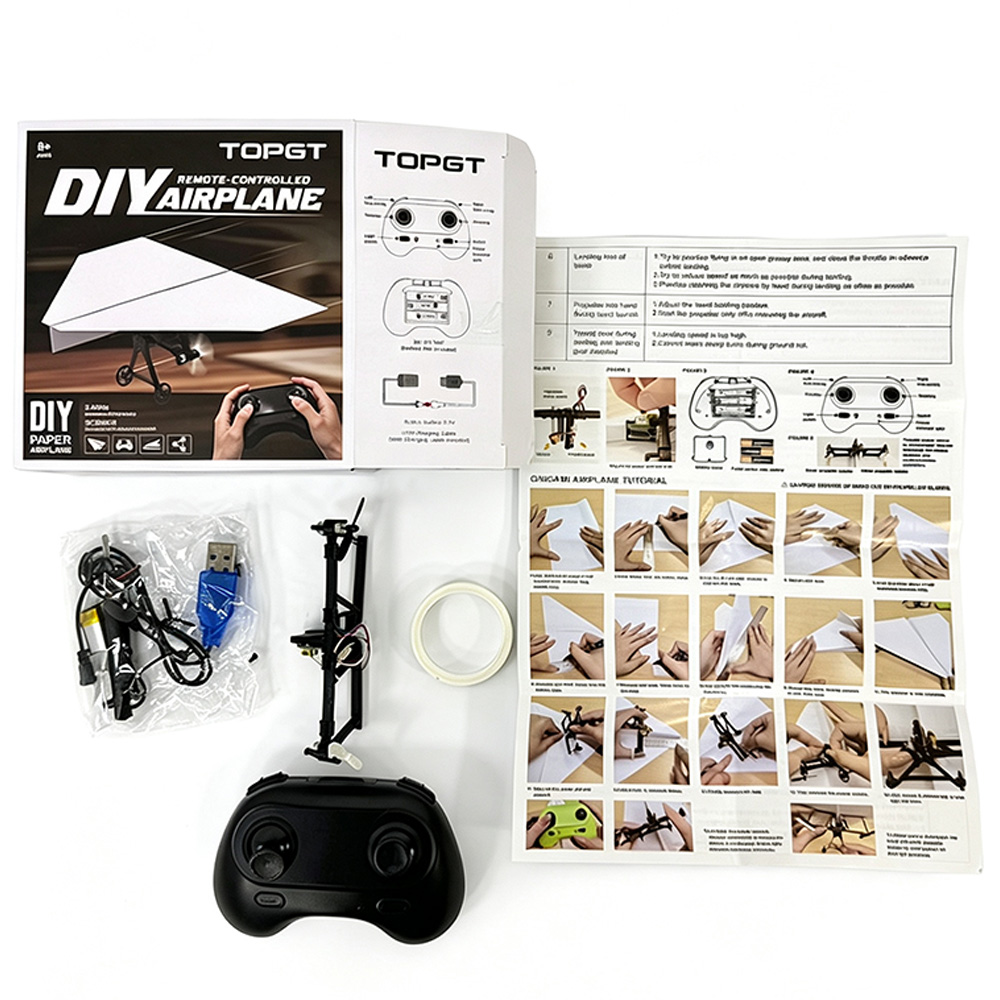 Remote Control Paper Airplane  - огляд і ціна Outdoor Power Board Box