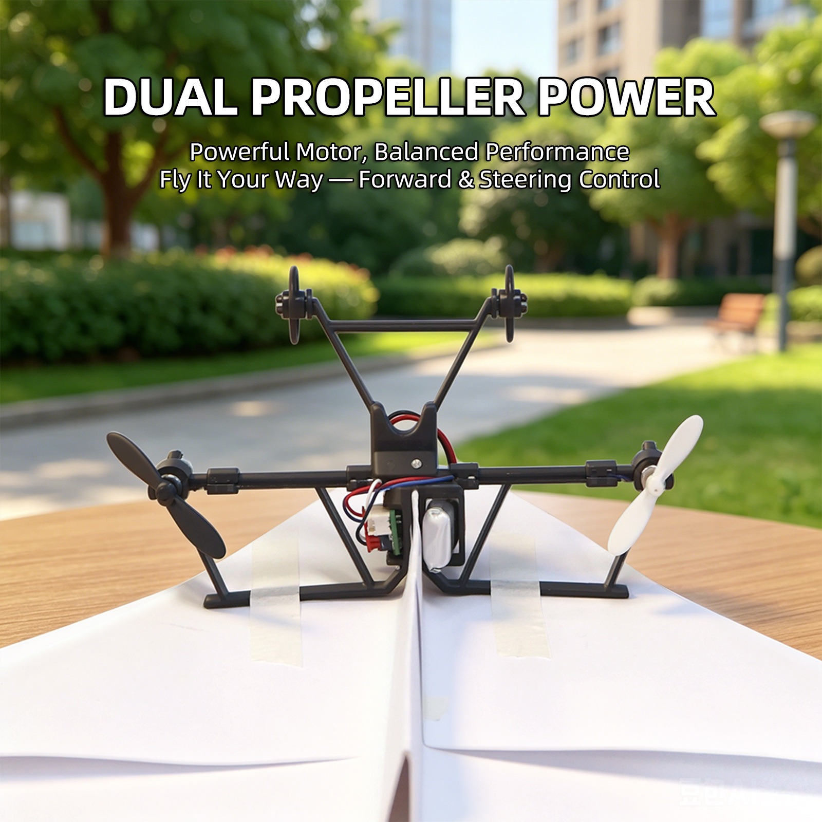 Remote Control Paper Airplane  - огляд і ціна Outdoor Power Board Box