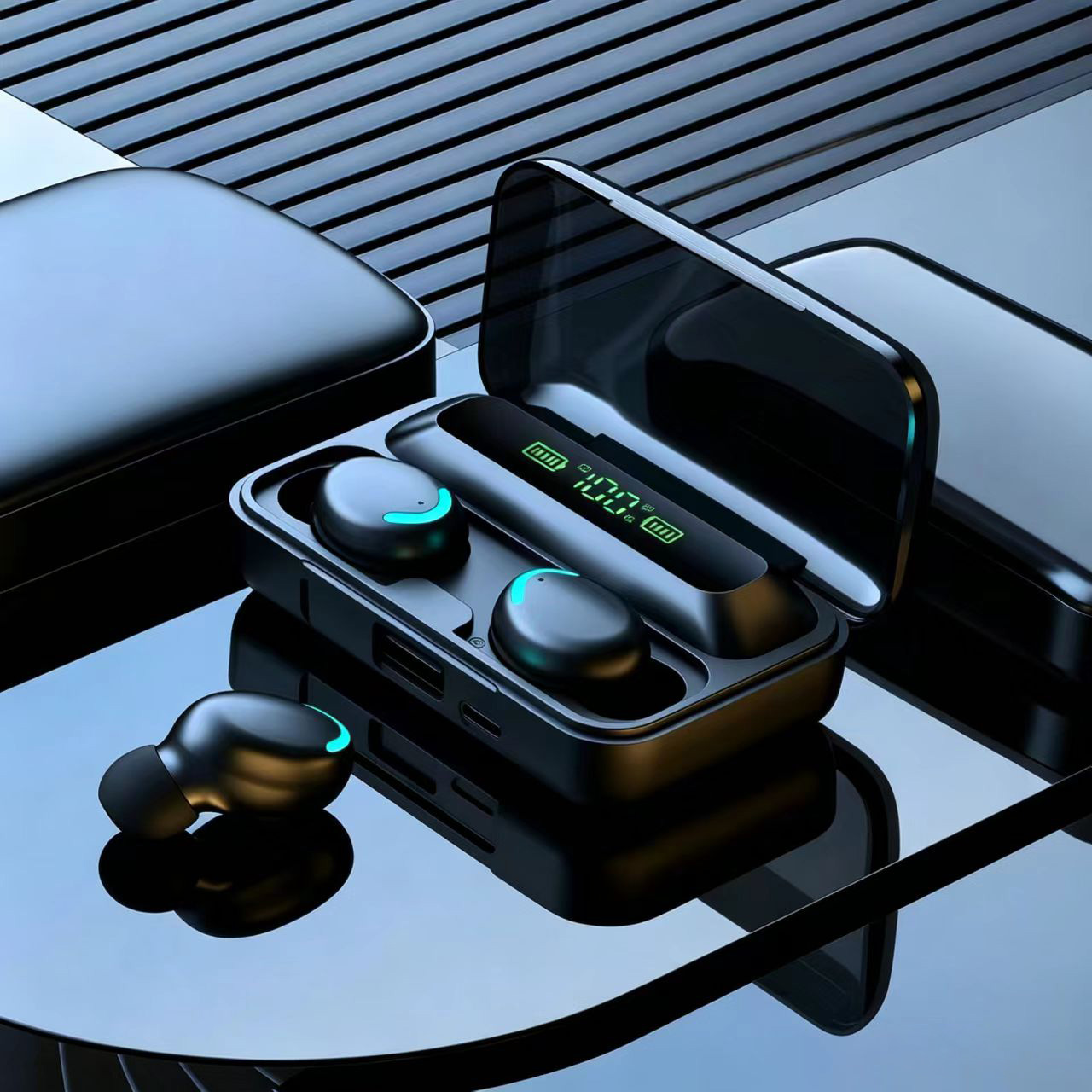 New TWS Bluetooth Earbuds 9D N - огляд і ціна Outdoor Power Board Box